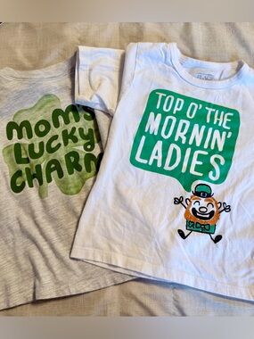 Set of 2 St. Patrick’s Day Tees - Sz 3T